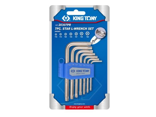 HAJLÍTOTT TORX KULCS KLT. T10-T40 7R 