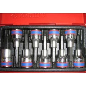 TORXBITFEJ KLT 1/2" 80MM 9R KING-TONY