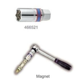 GYERTYAKULCS HATLAPÚ MÁGNESBETÉTES 1 / 2" 20,8MM