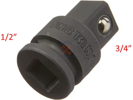 GÉPI ADAPTER 1/2"-3/4" GOLYÓS