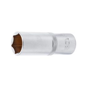 Hosszú dugókulcs hatlapú matt 1/2" 21mm