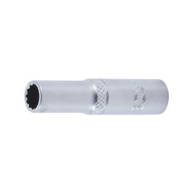 Hosszú dugókulcs 12 szögű 1/4" 7mm