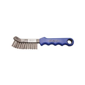 Acél drótkefe féknyereghez 230mm