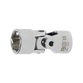 Csuklós dugókulcs 6 lapú 3/8" 15mm