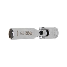   Csuklós dugókulcs izzítógyertyához 6 lapú 3/8" 14mm