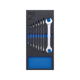 Tálcás villáskulcs készlet 6-22mm 8 részes