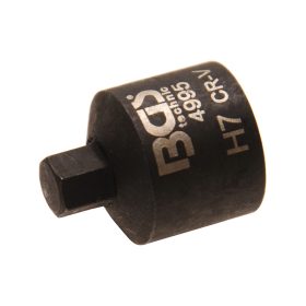   Féknyereg kulcs extra rövid Mercedes C osztály 3/8" 7mm