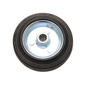 Tömör gumikerék acél felnivel Ø100mm
