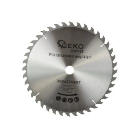 Keményfémlapkás körfűrészlap fához 350x32x40T