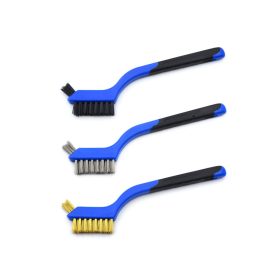 Drótkefe gyertyakefe készlet 180mm 3 részses