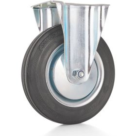 Fix kerék acél/gumi 200kg 200mm