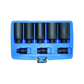 Gépi dugókulcs készlet féltengelyhez 1/2" 8 részes
