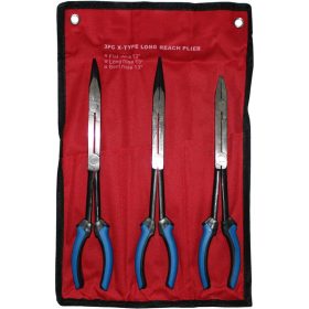 Extra hosszú fogó készlet 340mm 3 részes
