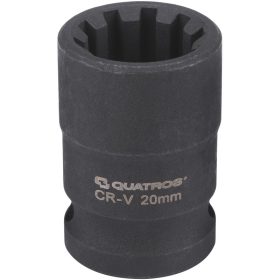 Féknyereg dugókulcs 1/2" 20mm 10 szögű