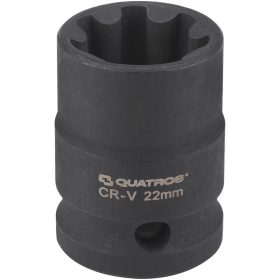 Féknyereg dugókulcs 22mm 7 szögű 1/2"