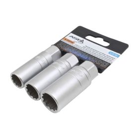 Gyertyakulcs készlet 14, 16, 18mm 3/8″ 3 részes