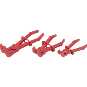 Tömlőszorító fogó készlet hajlított 3 részes