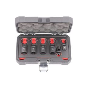 Csuklós üzemanyagcső kulcs készlet 12-19mm 6 részes