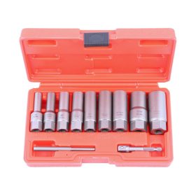   Sérült csavar leszedő készlet 3/8" 6-19mm 11 részes
