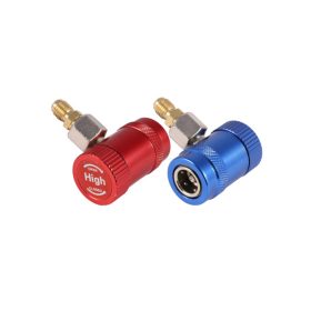 Töltőcsatlakozó készlet R1234YF gázhoz 2 részes