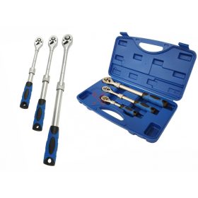   Racsni készlet teleszkópos 1/2" + 3/8" + 1/4"
