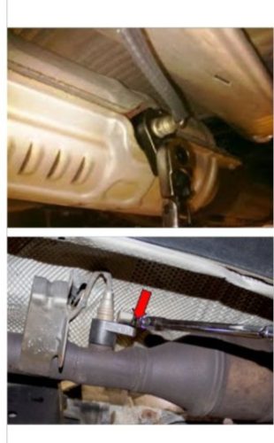 Dugókulcs oxigén sensorhoz 22mm 1/2"