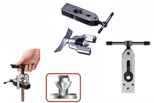 Csőperemező készlet