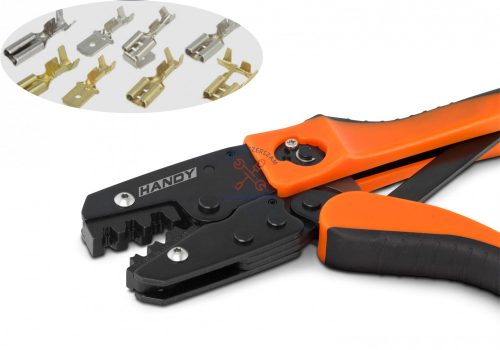 Kábelvég (saruzó) fogó szigeteletlen kábelvégekhez