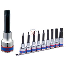 TORXBITFEJ KLT 1/2" 80MM 9R SINEN KING-TONY (4119PR10)