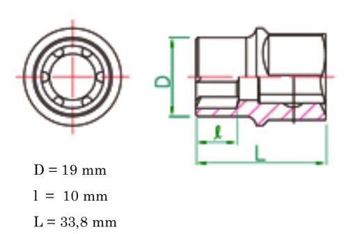 SPEC. DUGÓFEJ RIBE 1/2 TOYOTA*