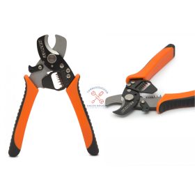 Kábelvágó és blankoló fogó max. 17 mm*