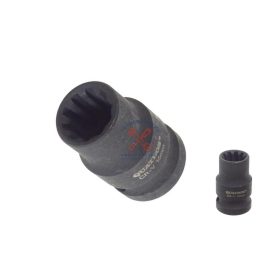 Féknyereg dugókulcs 1/2" 15mm 10 szög