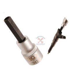 Imbusz bitfej furatos befecskendezőhöz 1/2" 10mm *