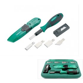 Tömítés kaparó készlet cserélhető pengével