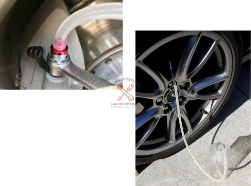 Féklégtelenítő kulcs készlet