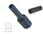 Gépi dugókulcs fej 1/2" hosszú 12 szögű  11 mm