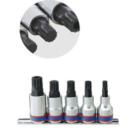 XZN bit dugókulcs készlet 1/2" 5 részes