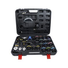   Hűtőrendszer nyomásvizsgáló és feltöltő készlet 27 részes