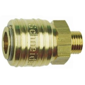 Lev.gyorskuplung külső menettel 1/2"