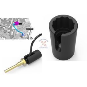   HENGERFEJ HŐMÉRSÉKLET-ÉRZÉKELŐ SZERELŐ KULCS 15MM FORD*