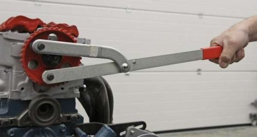 Csapos vezérműkerék forgató készlet