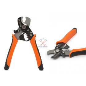 Kábelvágó és blankoló fogó max. 17 mm*