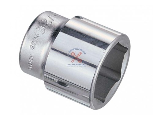 Kézi dugókulcs fej 6 lapú 3/4" rövid 38mm