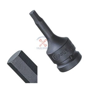 Gépi imbusz bitfej 1/2"   H 6 mm