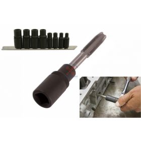 Mágneses menetfúró hajtó készlet 8 részes