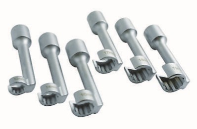 Derékszögkulcs készlet csőcsatlakozó szereléshez 6 részes