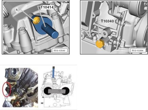 Vezérlésrögzítő VW, Audi, Skoda 1.2 / 1.4 / 1.6 FSI, TFSI, TSI
