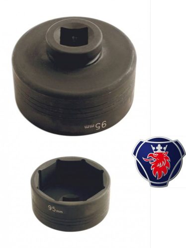 GÉPI DUGÓKULCS FEJ SPEC. 8 SZÖGLETŰ 95MM (LAS-5043)