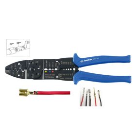 KÁBELVÉG RÁNYOMÓ, KÁBEL CSUPASZÍTÓ FOGÓ (6721-10)