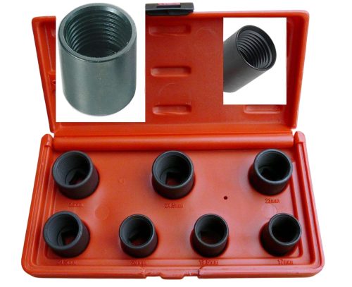 Kerékőr és sérültfejű csavar kiszedő készlet